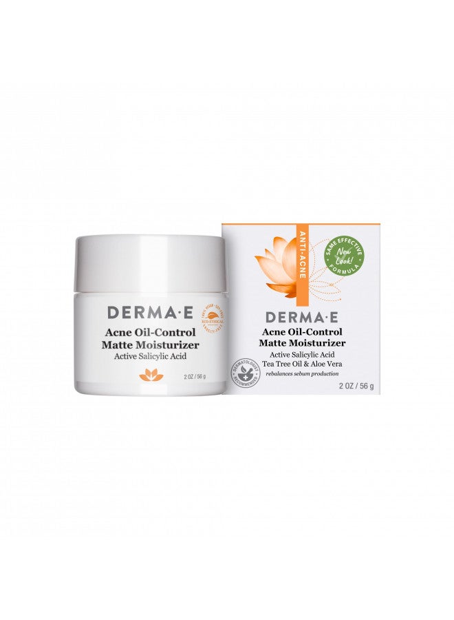 DERMA-E, Acne Rebalancing Cream Prevents Blemishes oz, 2 Ounce