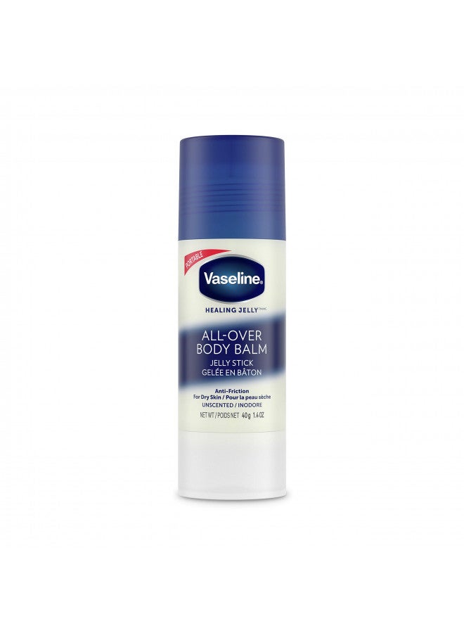 Vaseline Body Balm Stick For Dry Skin Relief Unscented Targeted Healing for Hard-to-Reach Spots 1.4 oz