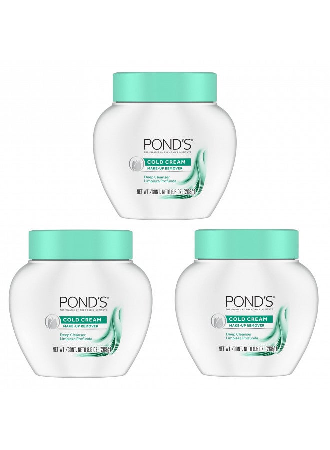 Pond's Cold Cream Cleanser 9.5 oz (Pack of 3)