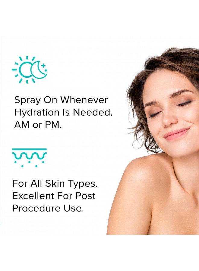 ClarityRx Take Your Vitamins Daily Mineral Spray for Dry Skin, Natural Plant-Based Moisturizing Face & Body Mist for All Skin Types (4 fl oz)