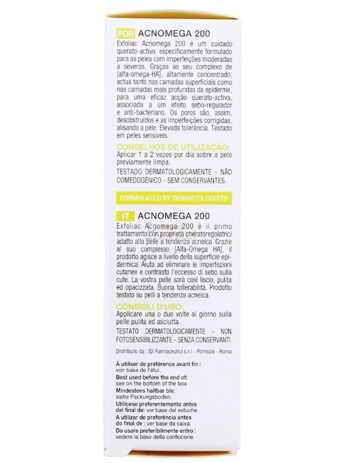 Noreva Exfoliac Acnoméga 200 30ml