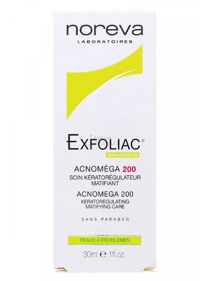 Noreva Exfoliac Acnoméga 200 30ml