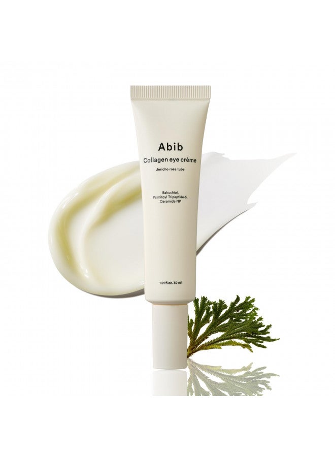Abib Collagen Eye Crème Jericho Rose Tube for Dark Circles and Puffiness, Under Eye Fine Lines