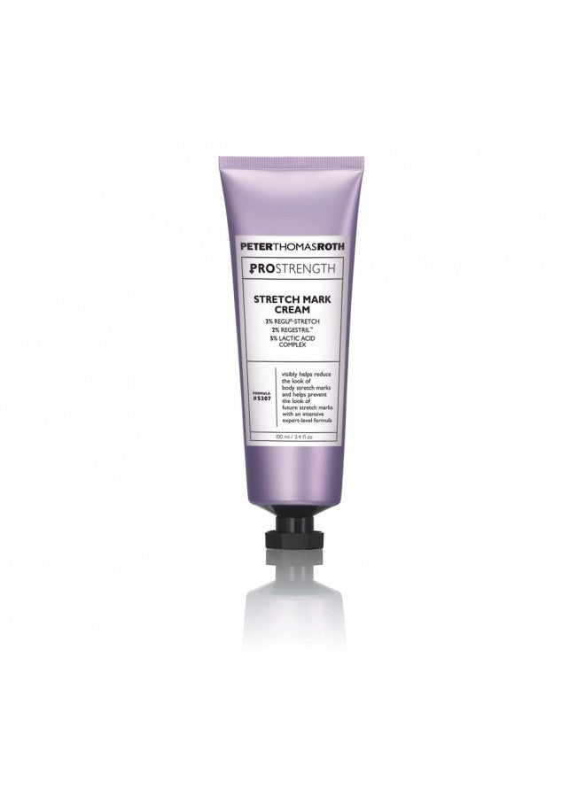 Peter Thomas Roth | PRO Strength Stretch Mark Cream, Treatment For Body Stretch Marks, Uneven Tone and Texture, Moisturizing Stretch Mark Cream