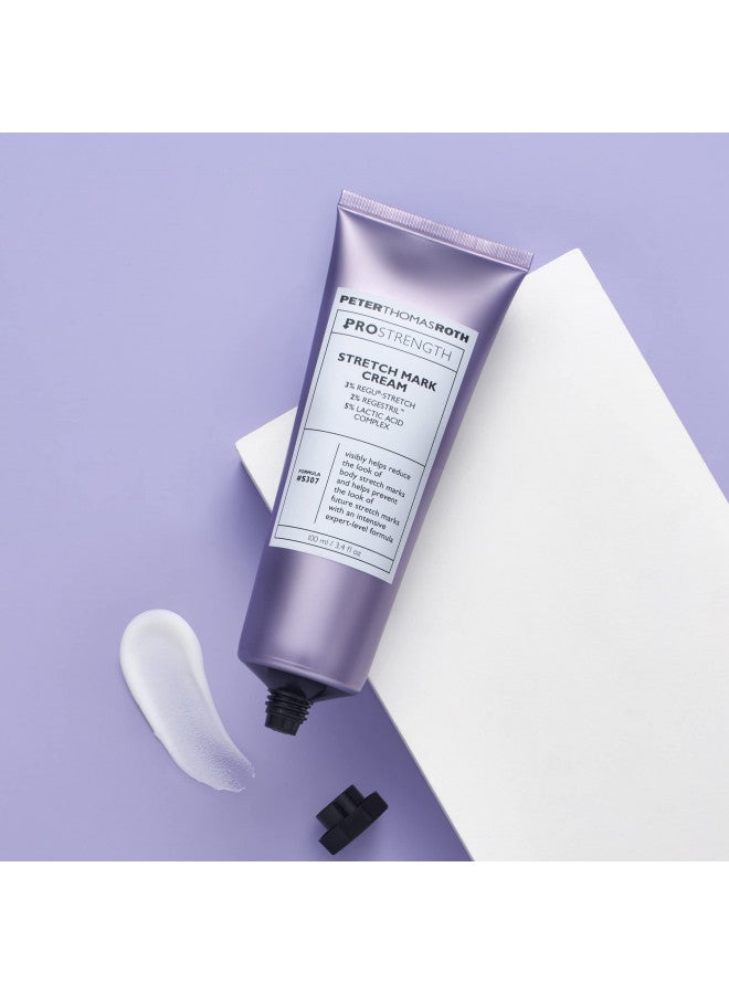 Peter Thomas Roth | PRO Strength Stretch Mark Cream, Treatment For Body Stretch Marks, Uneven Tone and Texture, Moisturizing Stretch Mark Cream