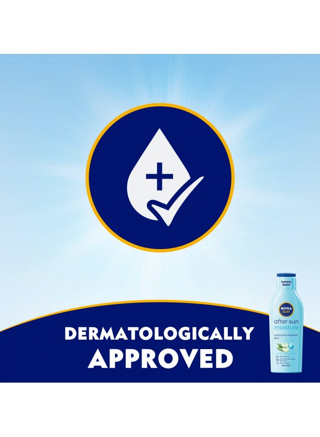 Nivea Sun Moisturising After Sun Lotion With Aloe Vera Silky Skin Feeling 200ml