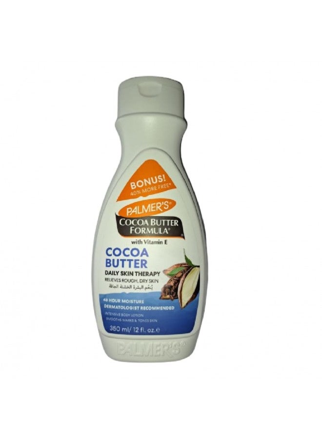Palmer's Cocoa Butter Formula Daily Skin Therapy Cocoa Butter Body Lotion for Dry Skin, Hand & Body Moisturizer, Flip Cap Bottle, 8.5 Oz (Pack of 1)