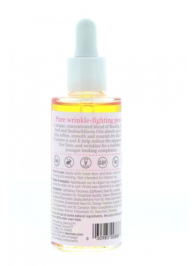 Derma-E Anti-Wrinkle Treatment Oil (Rosehip, Grape Seed, and Vitamins A & E Oils)