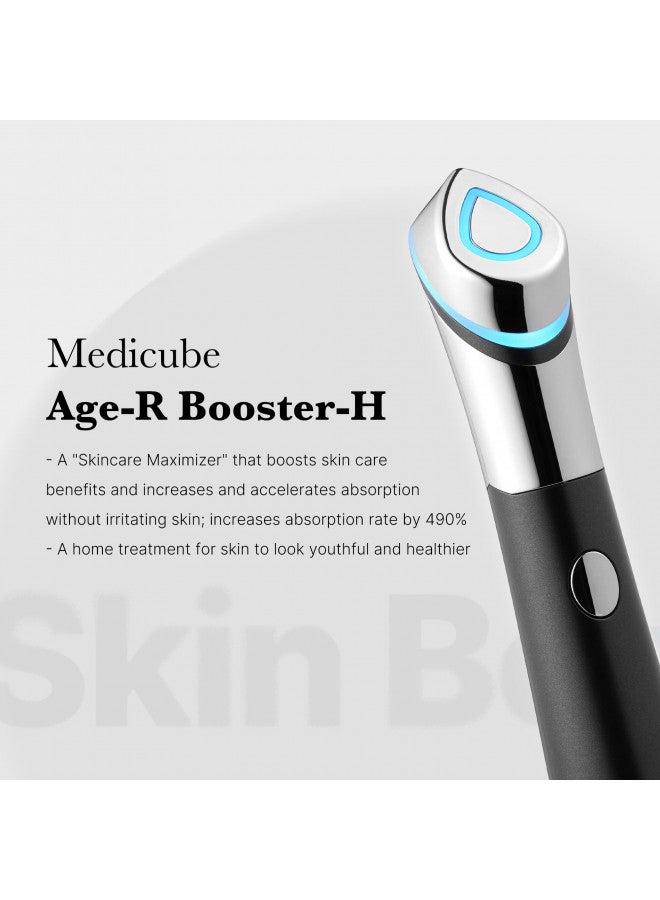 Medicube Age-R Booster H - a Facial Treatment Device for Maximizing and Boosting Skin Care Absorption - Deep Hydration, Natural Glow - Korean Skin Care