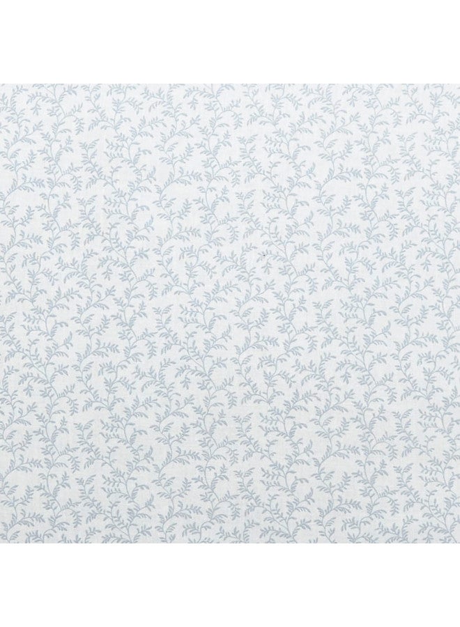 Laura Ashley Home - Euro Sham Set, Smooth Cotton Shams with Envelope Closure, Lightweight & Stylish Home Decor (Chloe Blue, 2 Piece)