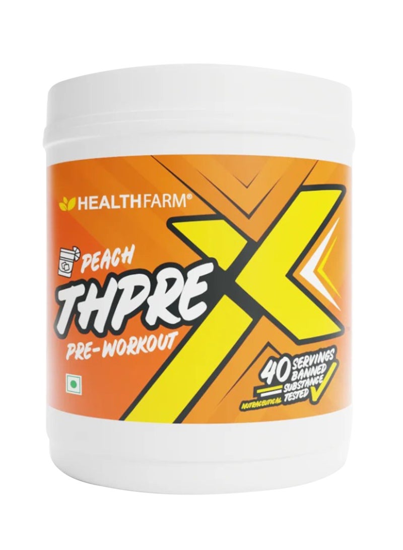 Thprex Pre-Workout Peach Flavour 500Gram