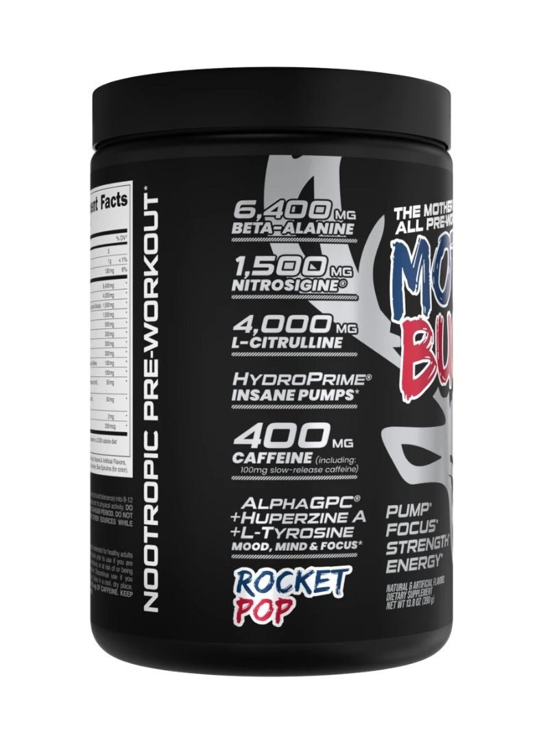 Mother Bucker Pre-Workout 390grams Rocket Pop