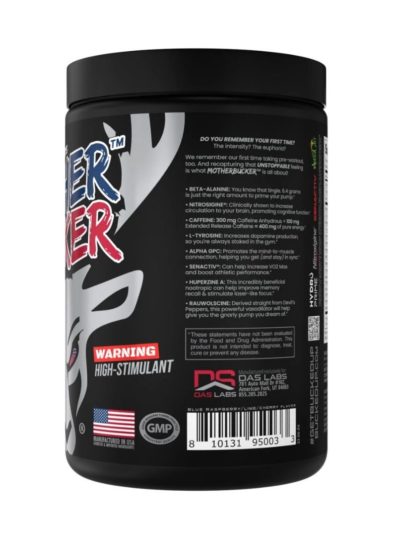 Mother Bucker Pre-Workout 390grams Rocket Pop