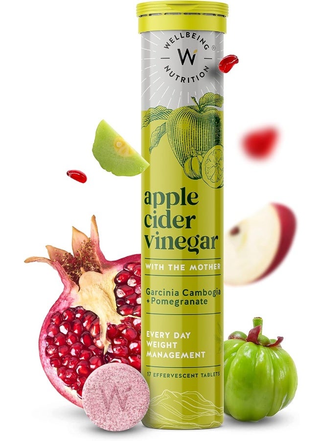 Apple Cider Vinegar Acv For Weight Loss With Mother And Garcinia Cambogia, Pomegranate