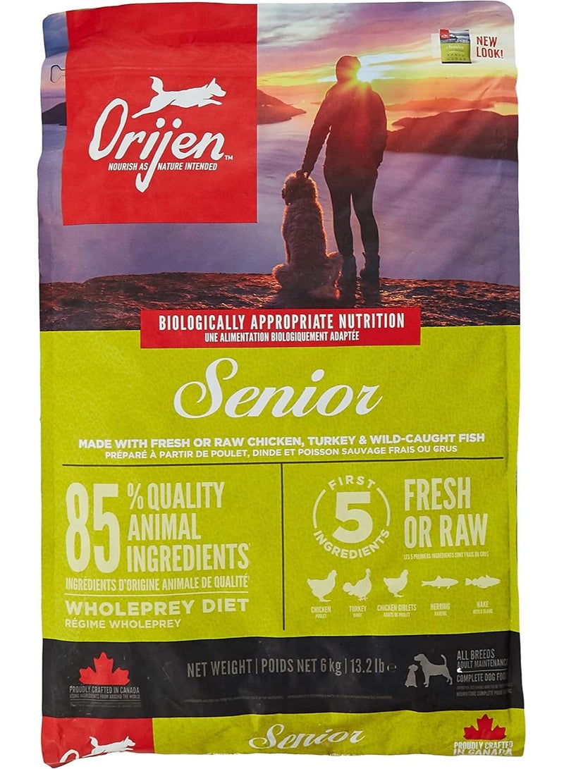 Orijen Senior Dry Dog Food 6kg