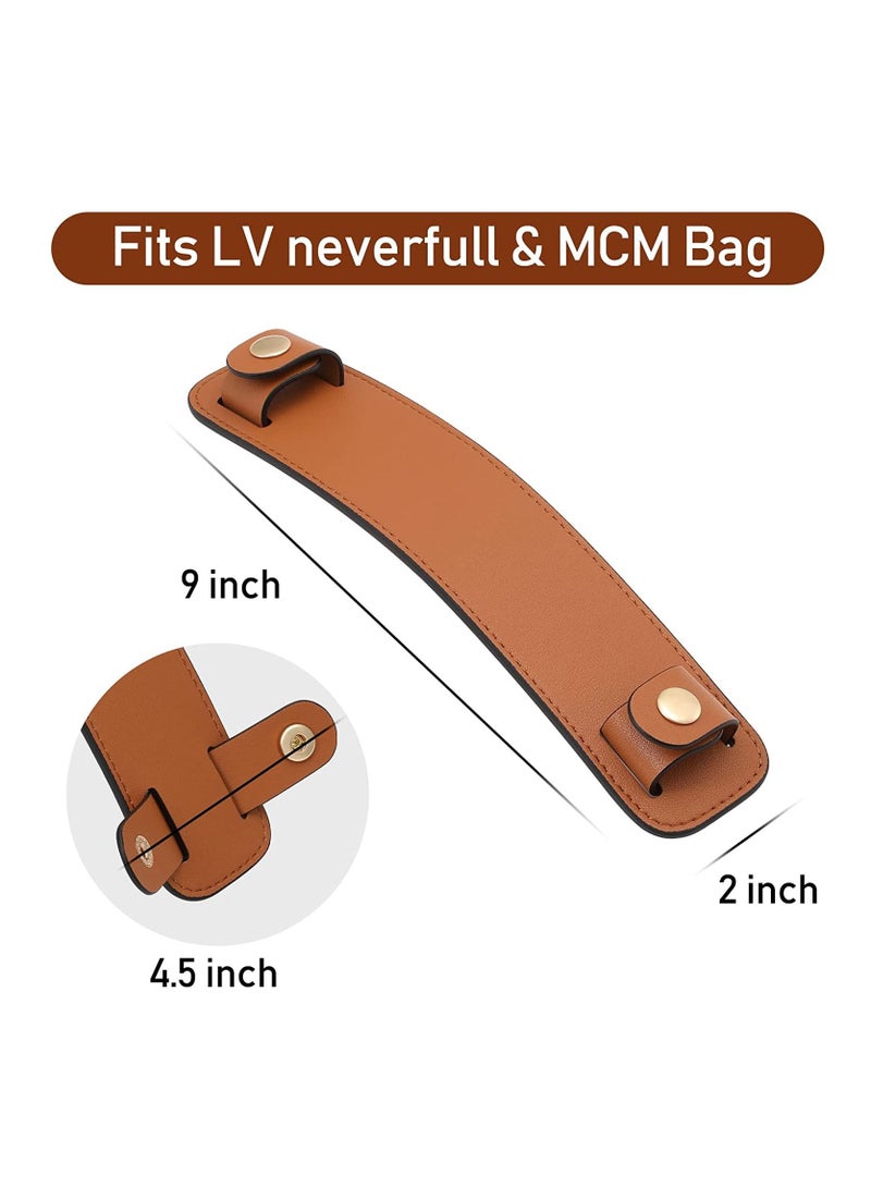 Shoulder Strap Pad Leather Fits for LV Neverfull Speedy PM MM GM More and for M-CM Bag (9