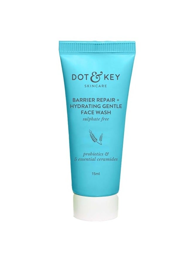 Dot & Key Barrier Repair Hydrating Gentle Face Wash With Probiotics 15ml