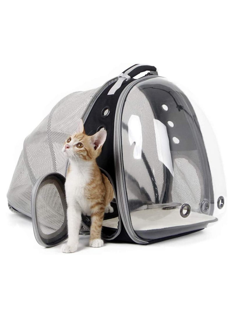 Expandable Bubble Cat Carrier Backpack for Outdoor Traveling