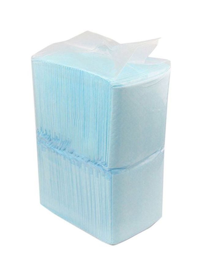 100-Piece Toilet Training Disposable Diaper Set Blue 30x1x45cm