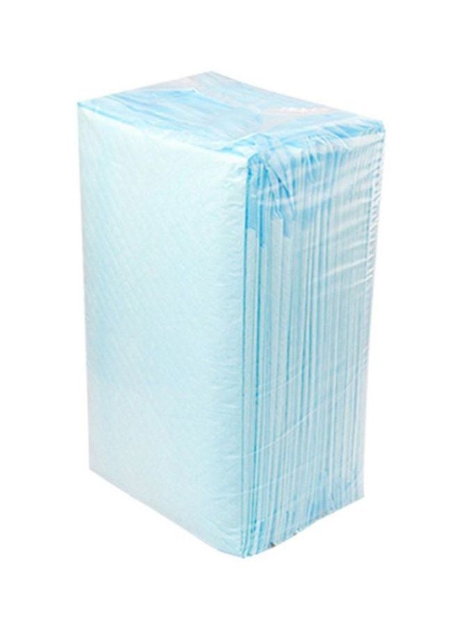 100-Piece Toilet Training Disposable Diaper Set Blue 30x1x45cm