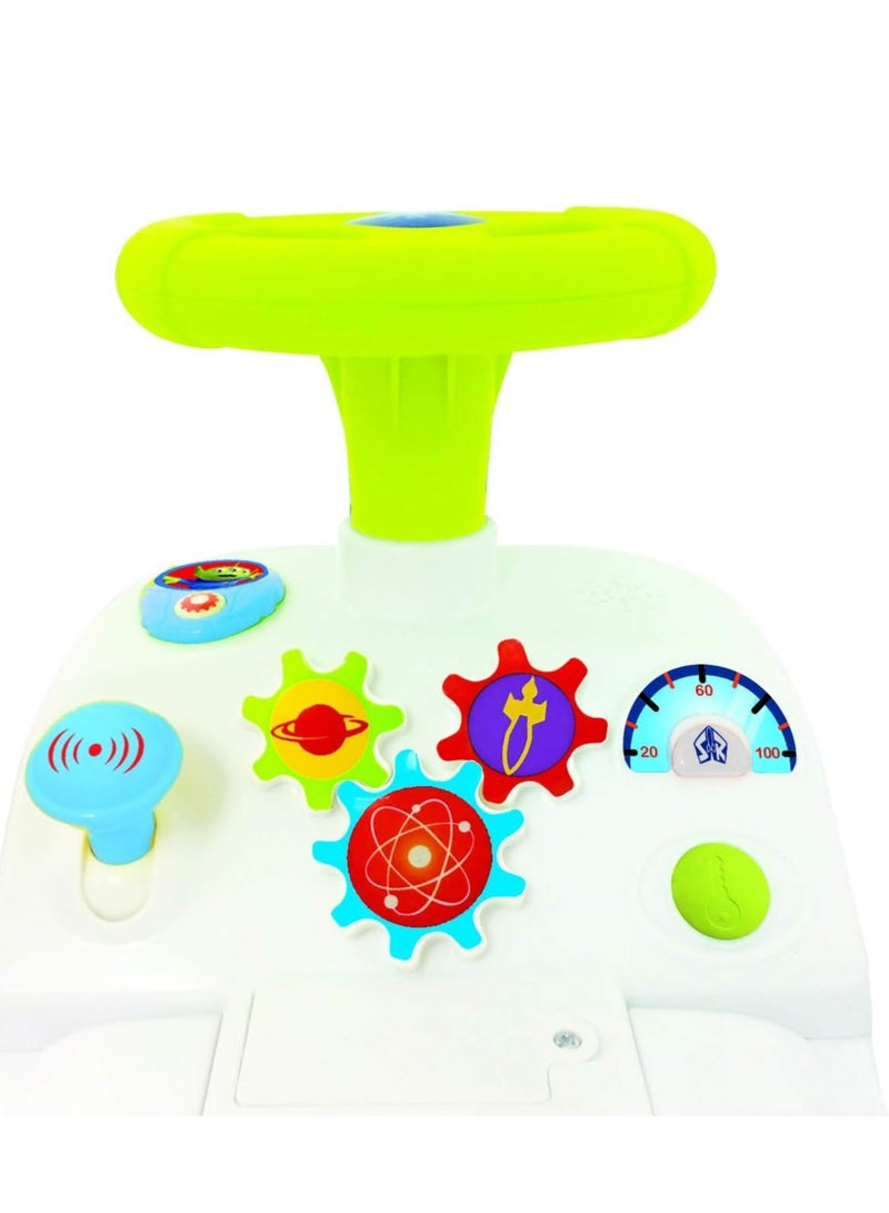 Kiddieland Buzz Light N Sound Activity Rideon