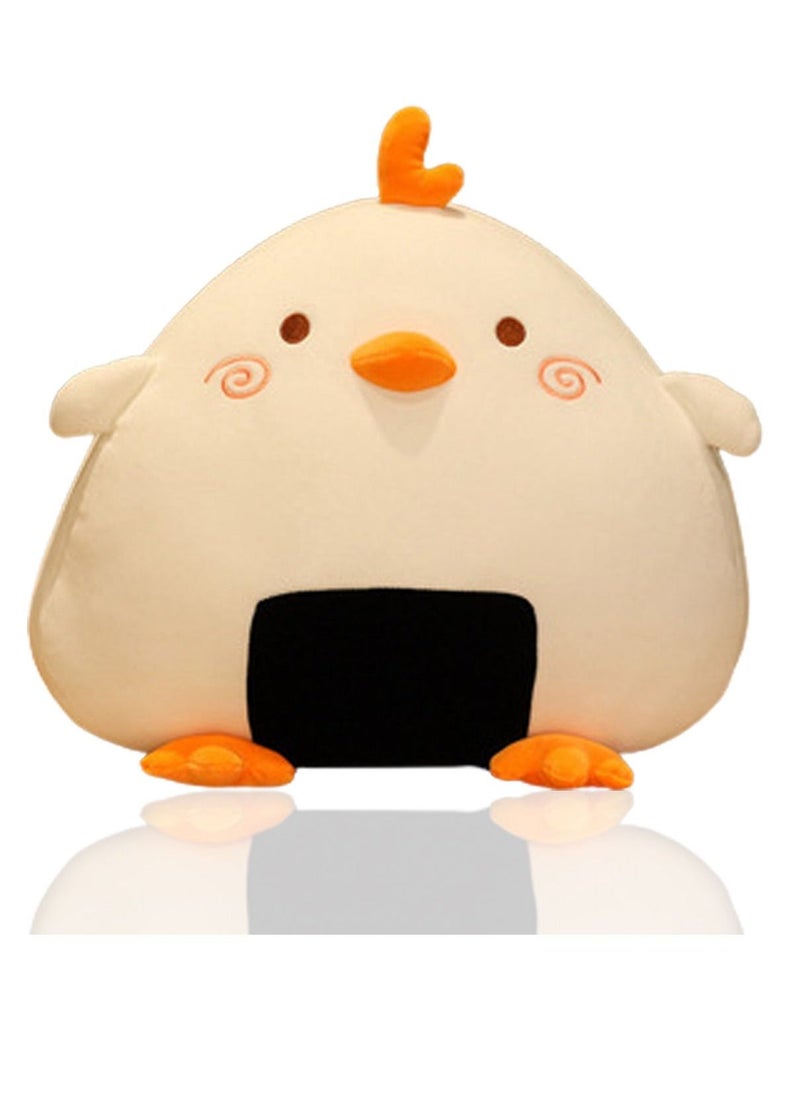 Soft Stuffed Duck Plush 13.8'' Cute Funny Sushi Plushie Squishy Anime Pillow Kawaii Room Decor Birthday Valentines Gifts for Kids Girls Boys