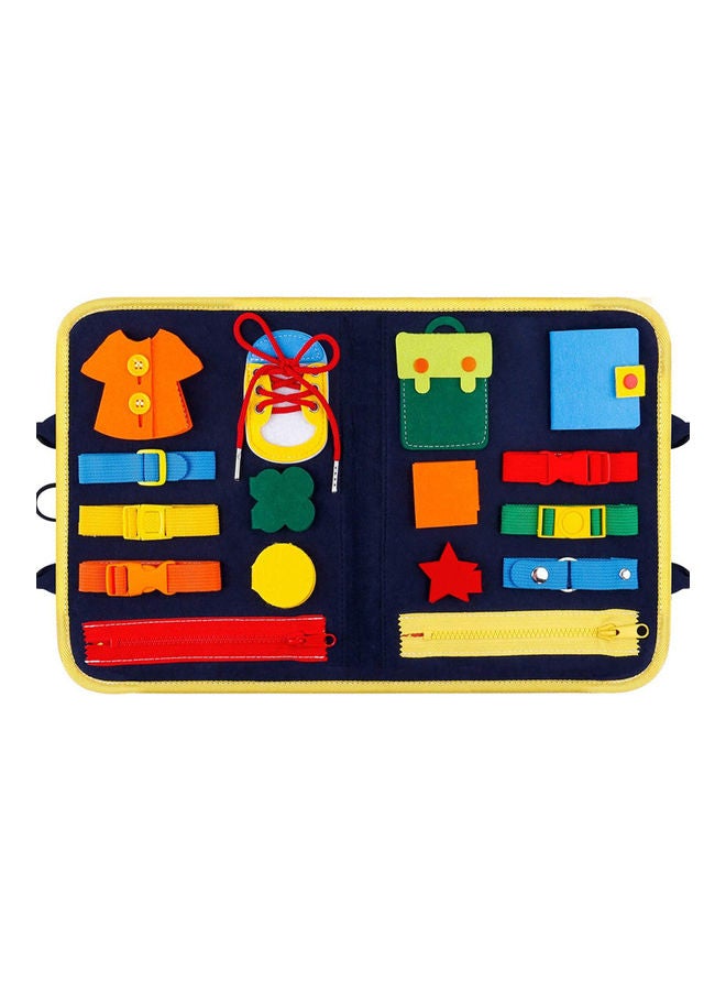 Sensory Toddler Busy Activity Board