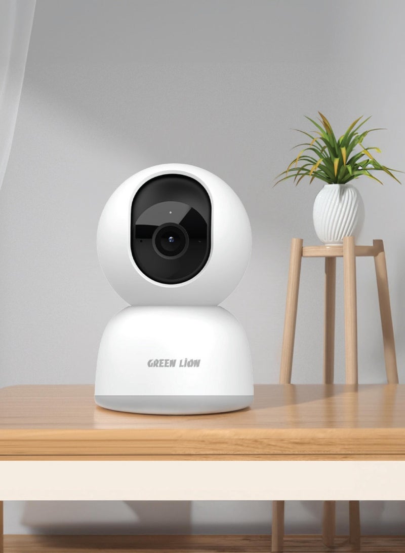 Smart Home Camera 2 Megapixel Progressive / 2 Way Audio Support / Motion Detection / Infrared Night Vision / Up To 10m IR Distance / 20 fps Frame Rate - White