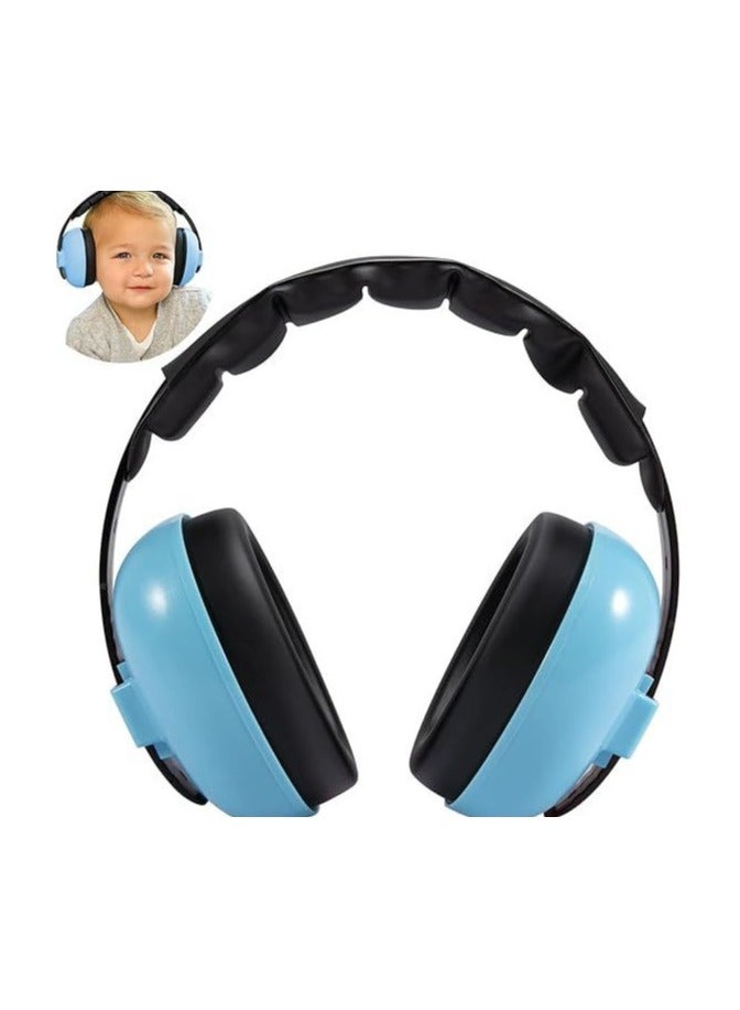 Kids Noise Reduction Earmuffs, Baby & Toddler Ear Protection Noise Cancelling Headphones for Ages 3 Months to 2 Years, Essential Infant Hearing Protection for Sleep, Travel & Studying