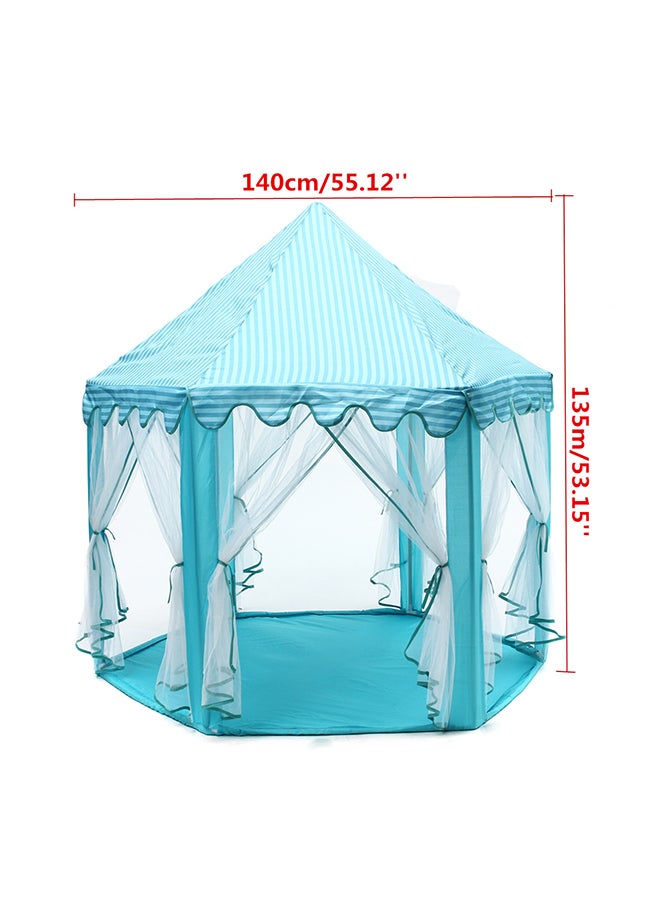 Foldable Portable Stylish Unique Design Indoor Outdoor Princess Castle Play House Tent 55.12x55.12x53.15inch