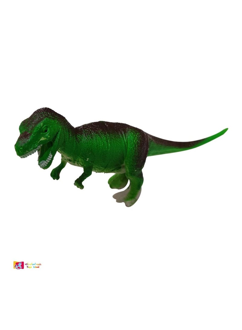 Kids Zoo Dinosaur Toy Set – 6-Piece Plastic Dinosaur Animal Models, Realistic Figures for Playtime, Educational Learning, and Imaginative Animal Adventures