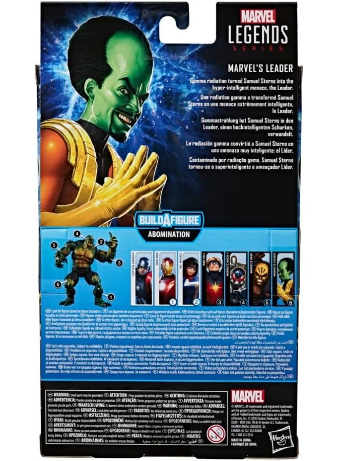 Hasbro Marvel Legends Series Gamerverse 6-inch Collectible Marvel’s Leader Action Figure Toy