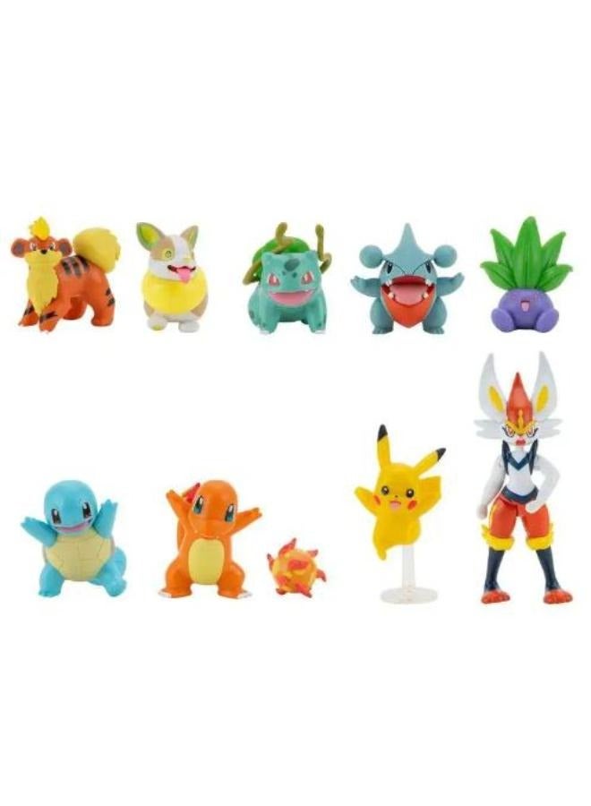 Pokemon Battle Figure Multi 10 Pack