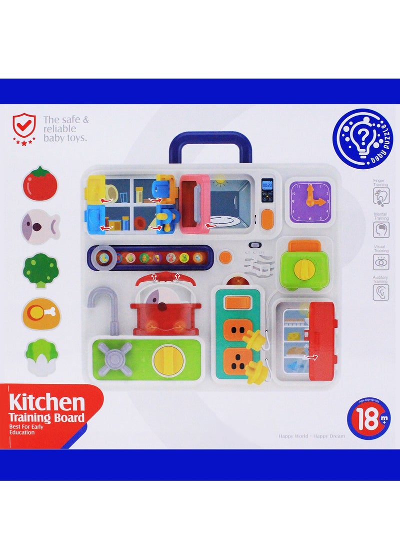 Multicolour Plastic Baby Toys Activity Set