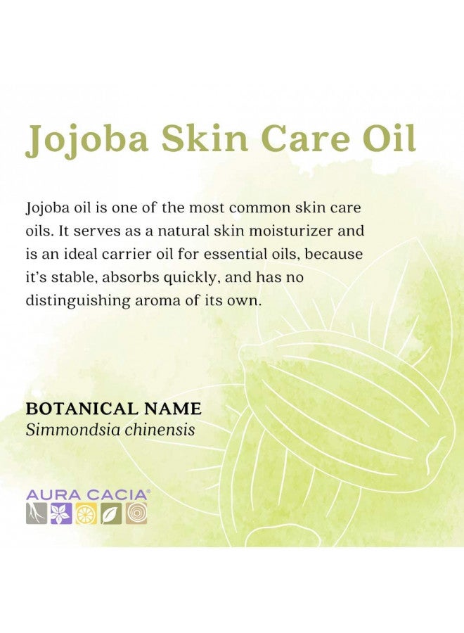 Aura Cacia Natural Skin Care Oil, Balancing Jojoba, 4 Fluid Ounce