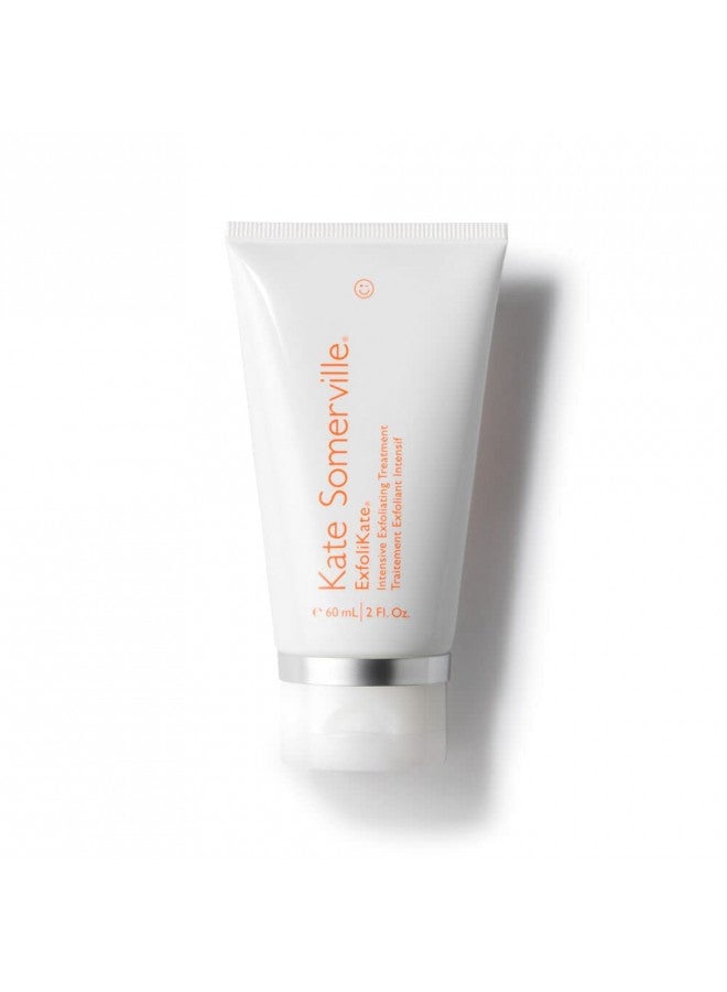 Kate Somerville ExfoliKate Intensive Exfoliating Treatment Salicylic Acid and Lactic Acid Super Facial Scrub Improves Texture and Pores, 2 Fl Oz
