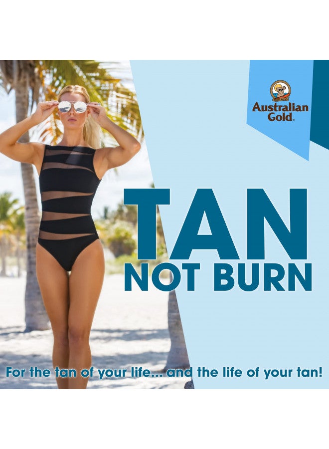 Australian Gold Spray Gel Sunscreen with Instant Bronzer, Moisturize & Hydrate Skin, Broad Spectrum, Water Resistant, SPF 30, 8 Ounce
