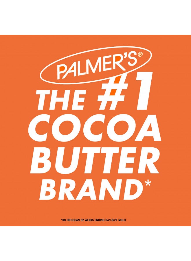 Palmer's Cocoa Butter Formula Moisturizing Swivel Stick with Vitamin E, Softening & Soothing Lip Balm, Face & Body Stick Moisturizer Ideal for Treating Dry Skin Patches (Pack of 3)