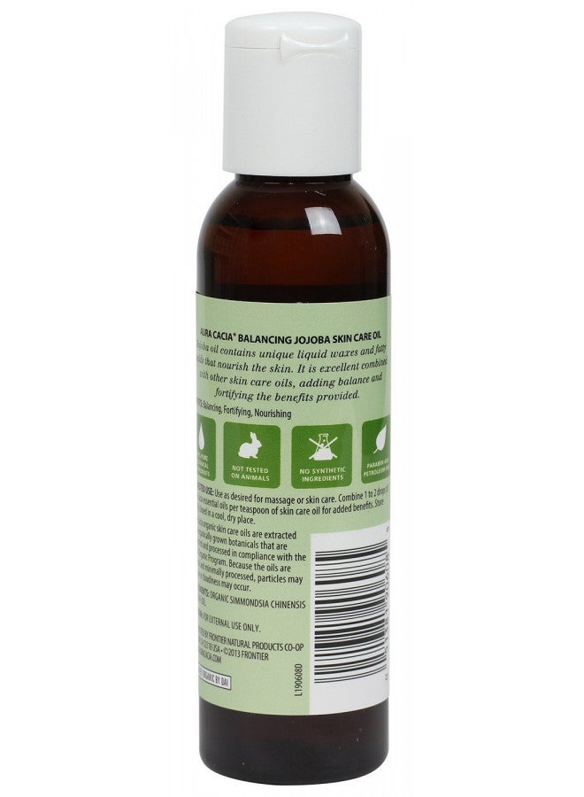 Aura Cacia Organic Jojoba Skin Care Oil, 4 fl. oz.