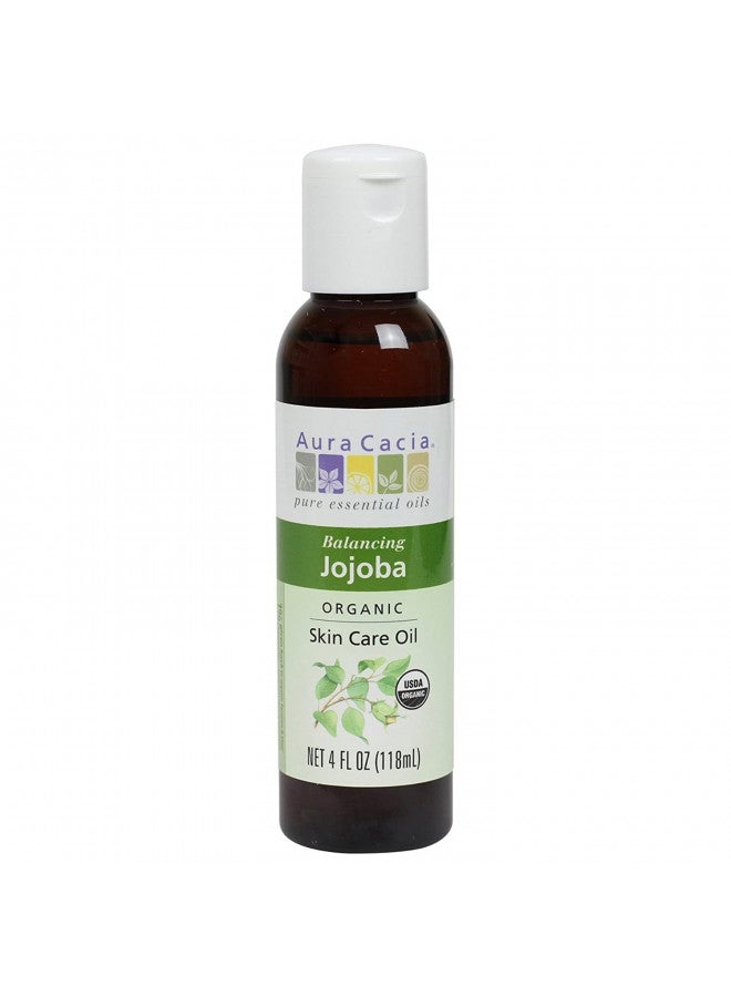 Aura Cacia Organic Jojoba Skin Care Oil, 4 fl. oz.