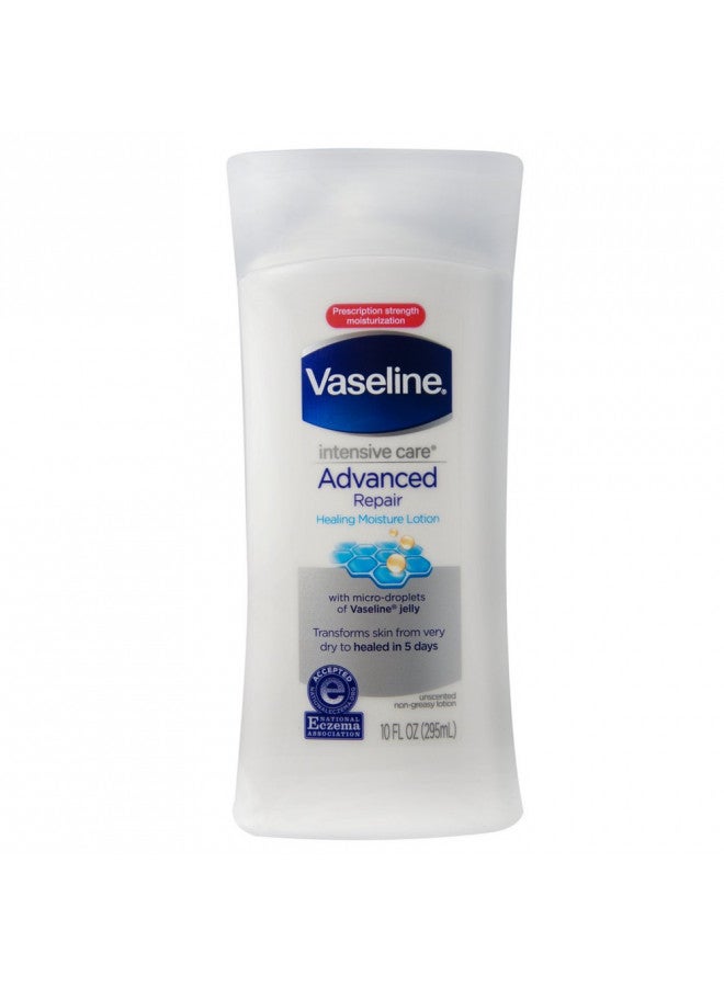 Vaseline Intensive Care Advanced Repair Unscented Lotion 10 oz (Pack of 2)