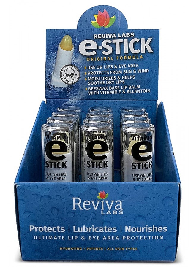 REVIVA LABS - Vitamin E Oil E-Stick, 12 Count (Pack of 1)