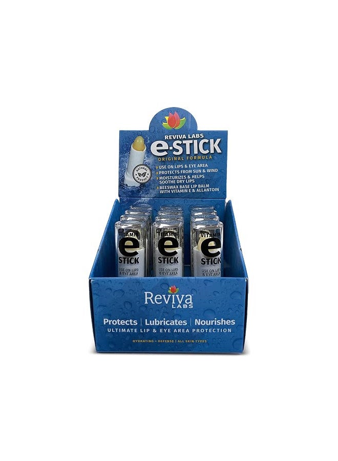 REVIVA LABS - Vitamin E Oil E-Stick, 12 Count (Pack of 1)
