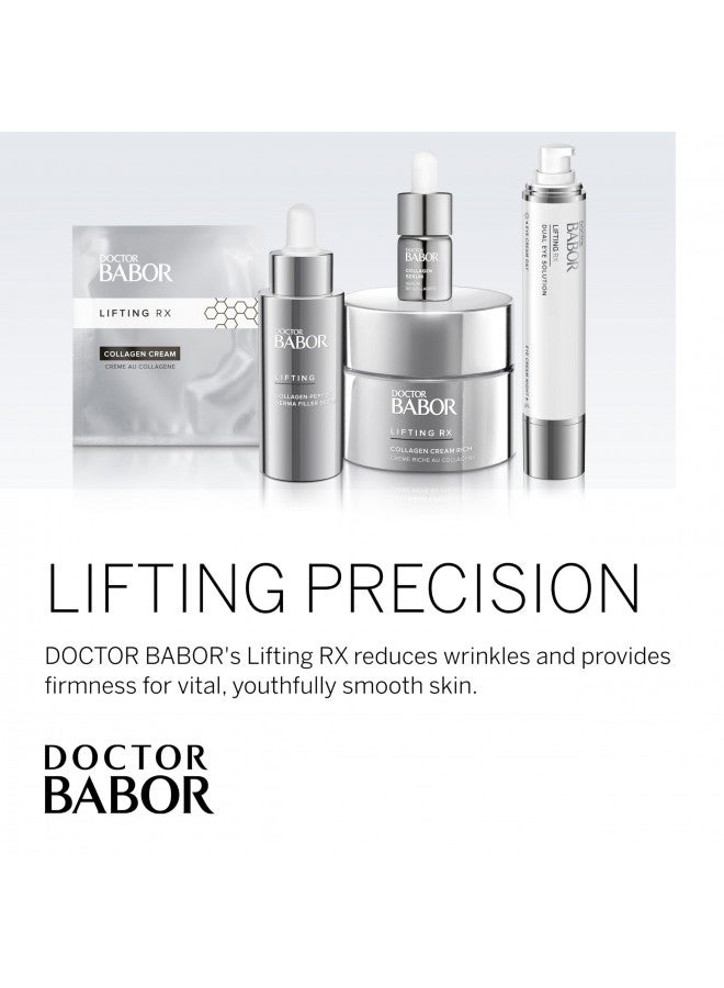 DOCTOR BABOR LIFTING RX Dual Eye Solution, Anti-Aging Day and Night Serum, to Reduce Wrinkles, Crow's Feet, and Dark Circles Under Eyes with Hydro-Filler and Re-Charge Complex, Fragrance Free