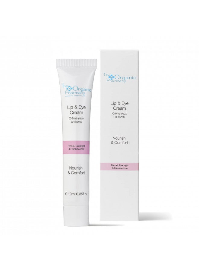 The Organic Pharmacy Lip & Eye Cream, 0.35 Ounce