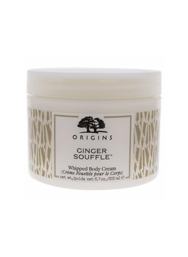 Origins Ginger Souffle and Trade Whipped Body Cream, 6.7 Ounces
