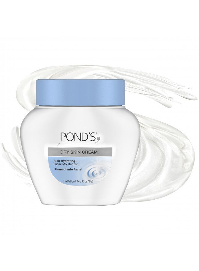 Pond'S Dry Skin Cream Moisturizer, 6.5 Fl Oz