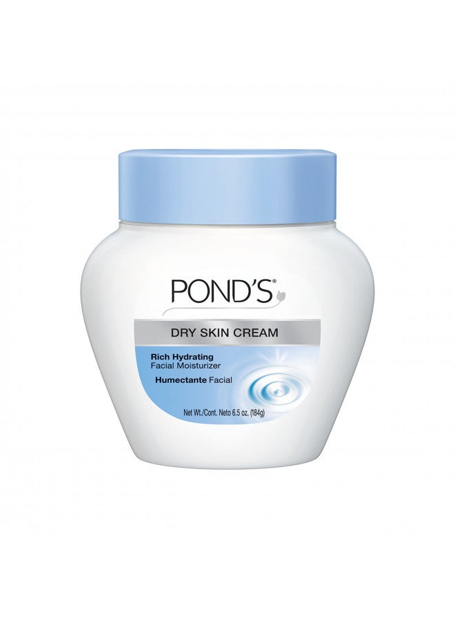 Pond'S Dry Skin Cream Moisturizer, 6.5 Fl Oz