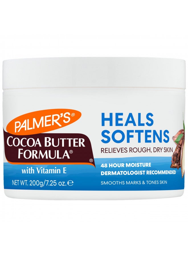 Palmer's Cocoa Butter Formula Daily Skin Therapy Solid Lotion with Vitamin E, Body Moisturizer for Extremely Dry Skin, Softens and Soothes, 7.25 Ounces, (Pack of 1)