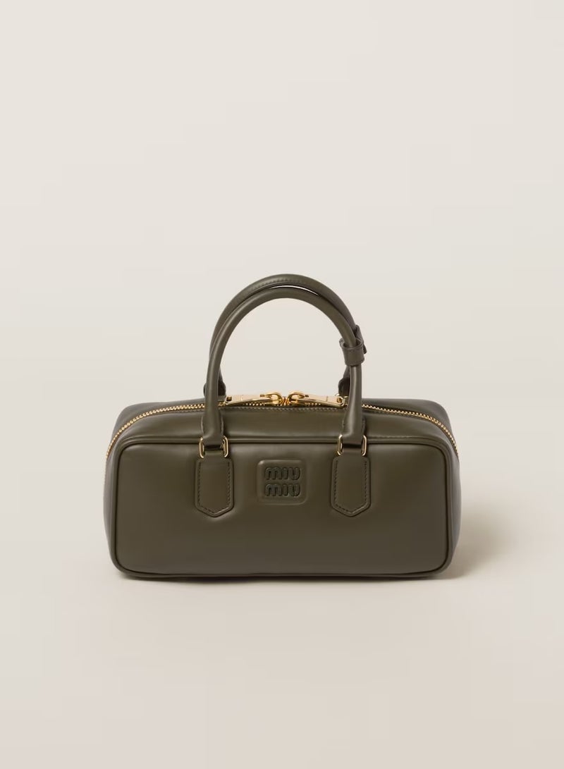 miu Arcadie leather bag